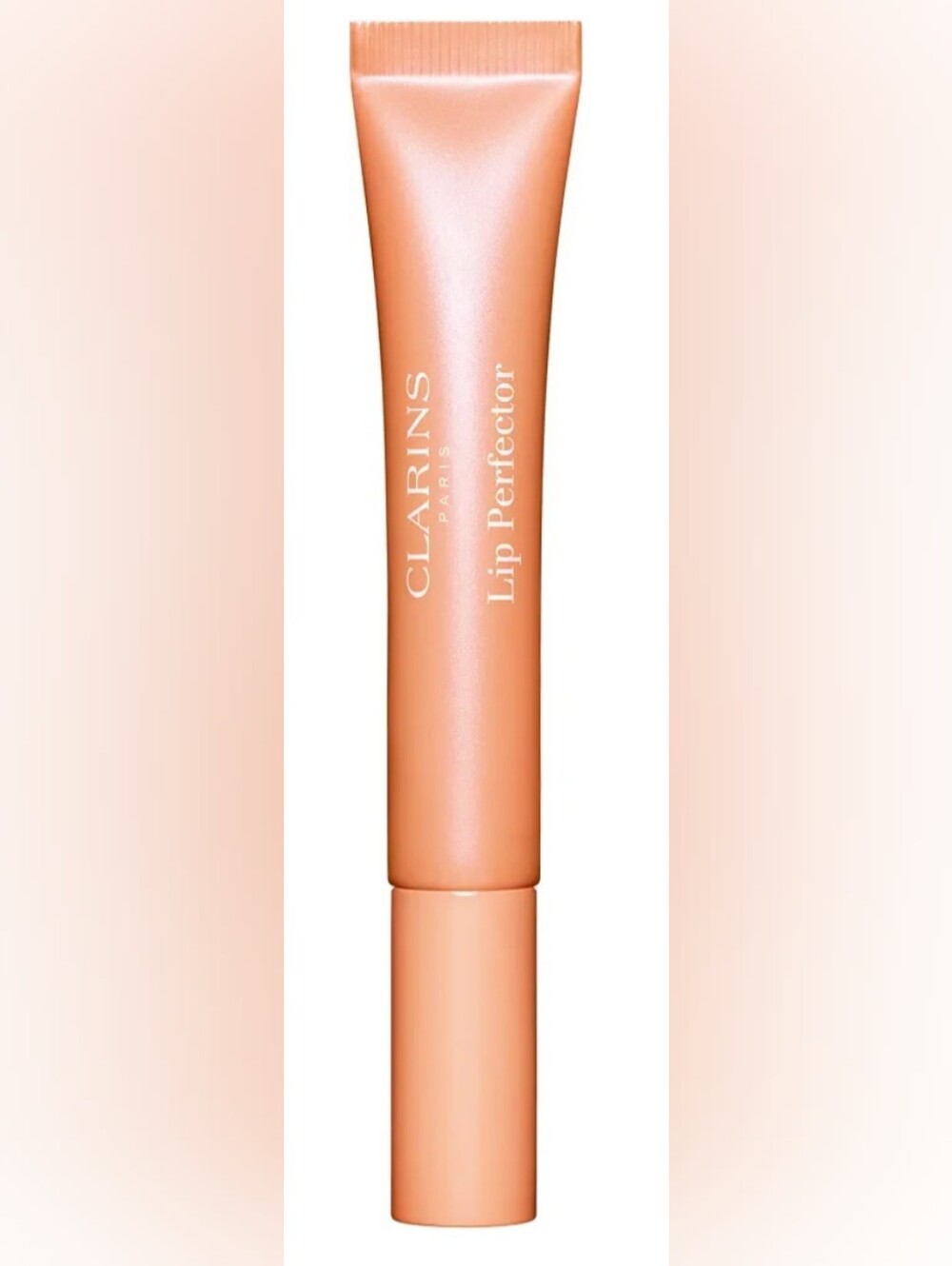 Clarins Lip Perfector Plumping Peptide Gloss  Candy # 02 Apricot Makeup New